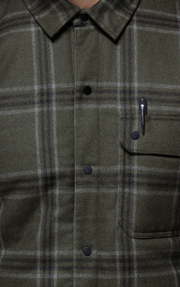 PRIMALOFT PLAID SHACKET