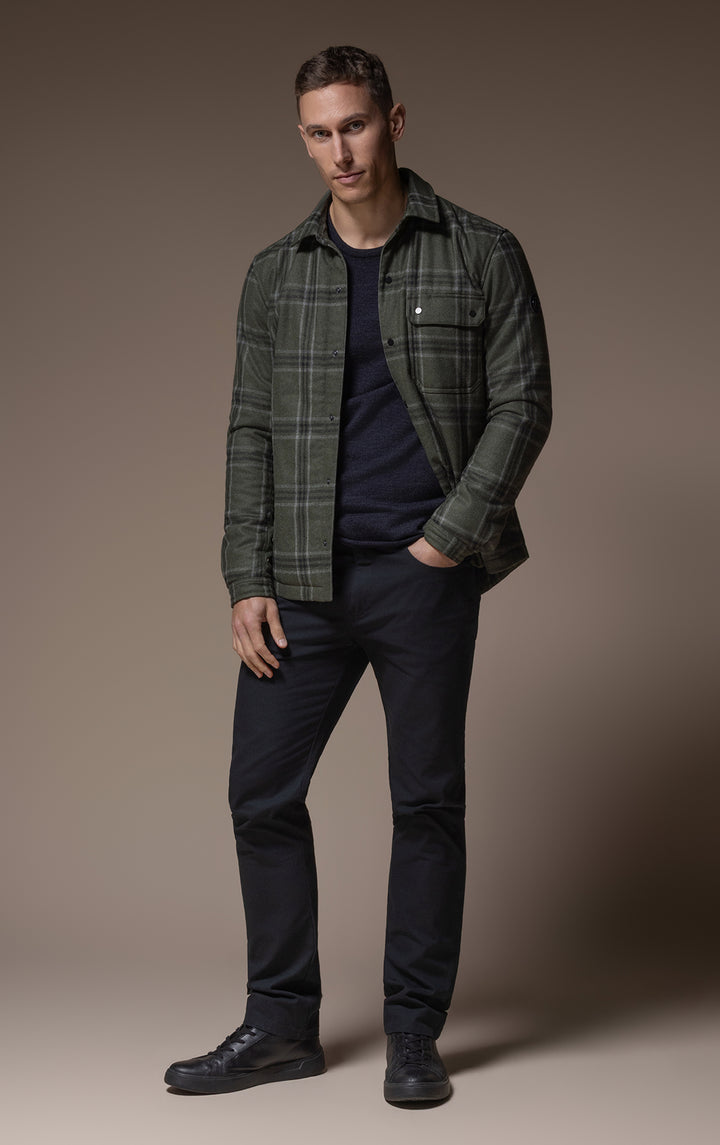 PRIMALOFT PLAID SHACKET