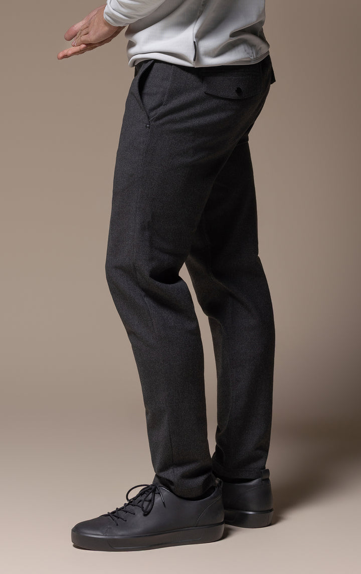 WOOL FLANNEL JOGGER