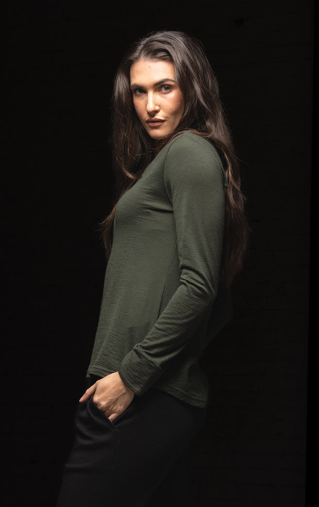MERINO ESSENTIAL LS TEE