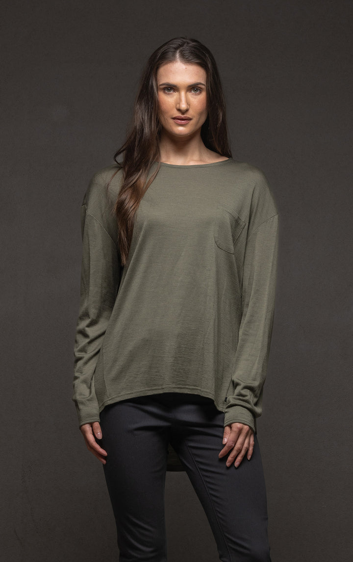 180GSM RELAXED MERINO TOP