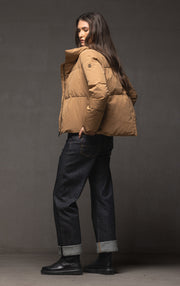 HIGH COLLAR DOWN JACKET