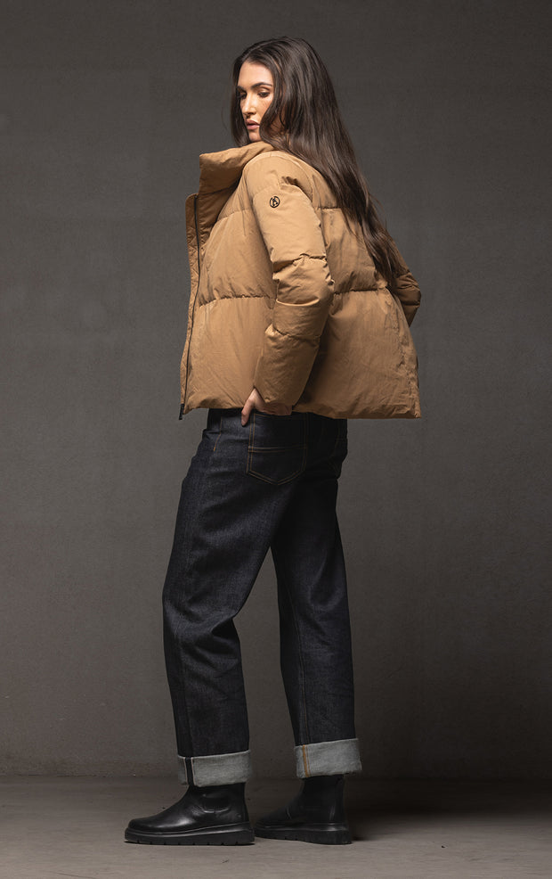 HIGH COLLAR DOWN JACKET