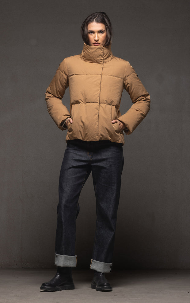 HIGH COLLAR DOWN JACKET