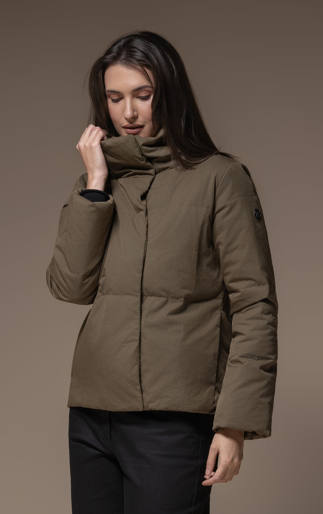 HIGH COLLAR DOWN JACKET