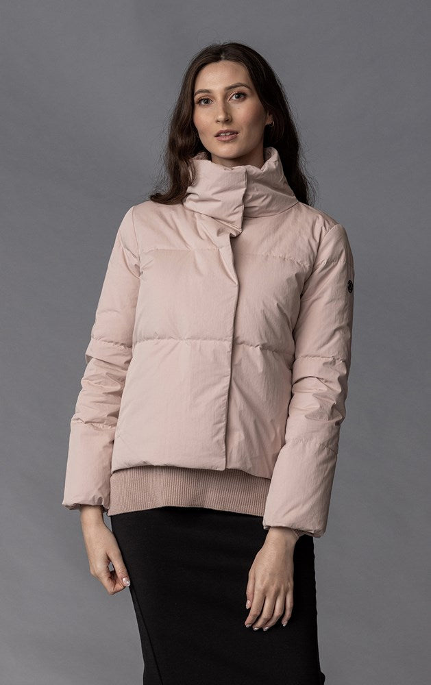 HIGH COLLAR DOWN JACKET