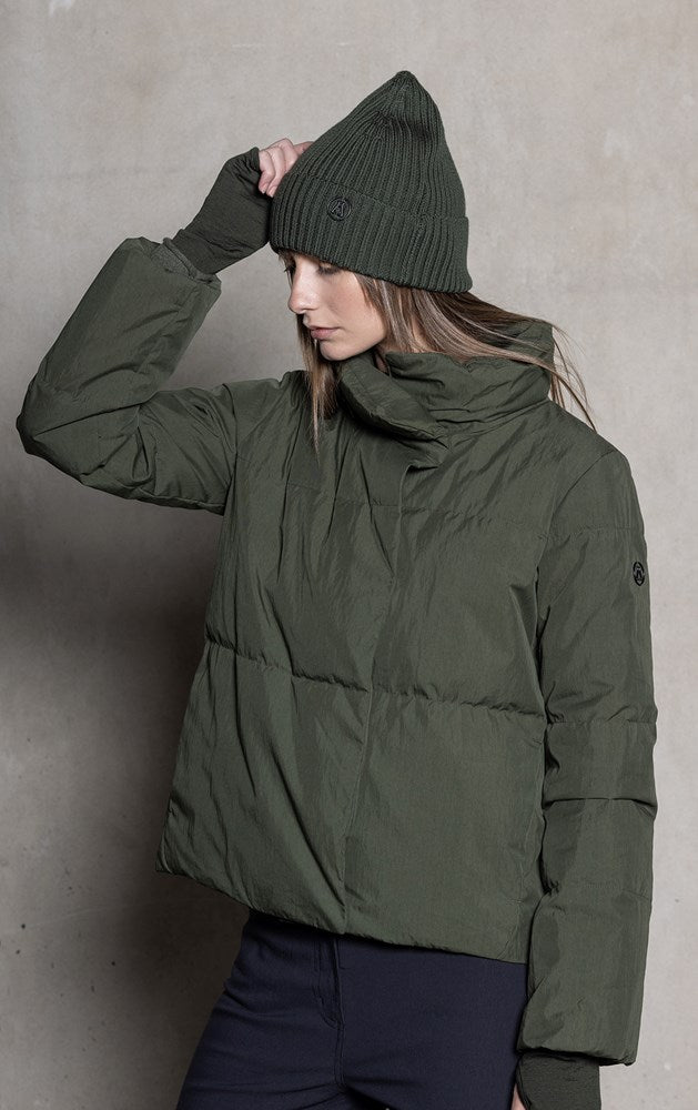 HIGH COLLAR DOWN JACKET - CLEARANCE