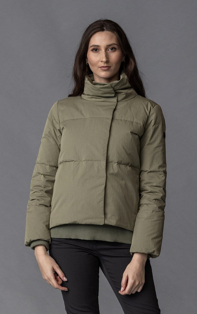 HIGH COLLAR DOWN JACKET - CLEARANCE