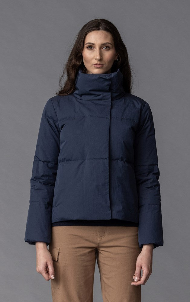 HIGH COLLAR DOWN JACKET - CLEARANCE