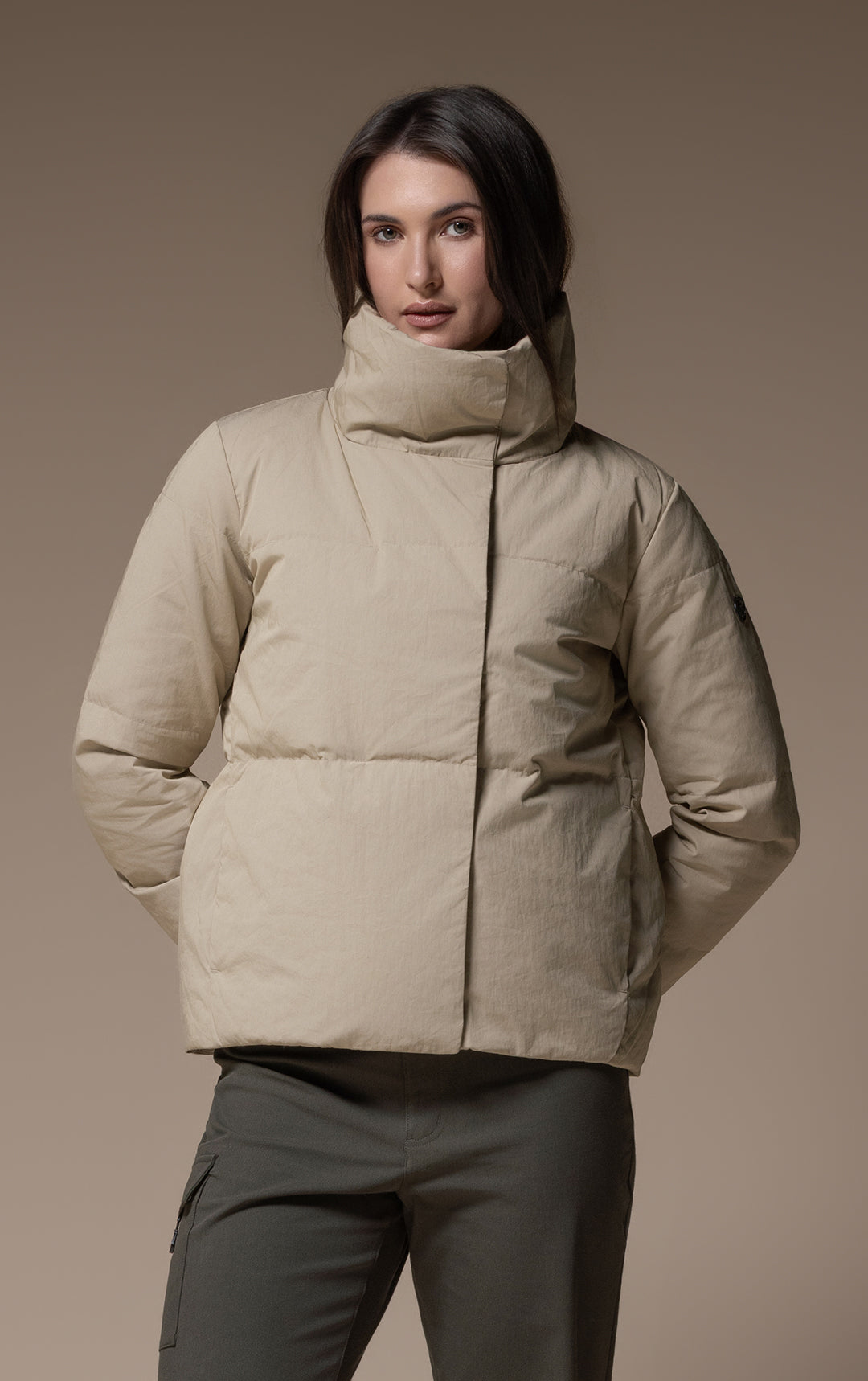 HIGH COLLAR DOWN JACKET