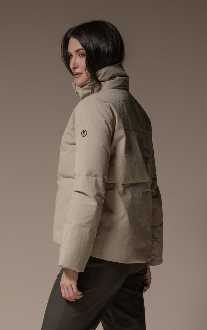 HIGH COLLAR DOWN JACKET