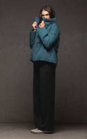 HIGH COLLAR DOWN JACKET
