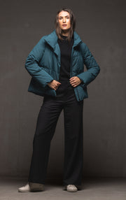HIGH COLLAR DOWN JACKET