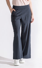 LIGHTWEIGHT WOOL BLEND WIDE LEG PANT