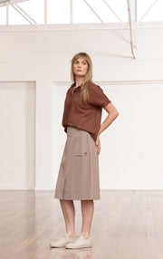 PERFORMANCE TWILL SKIRT