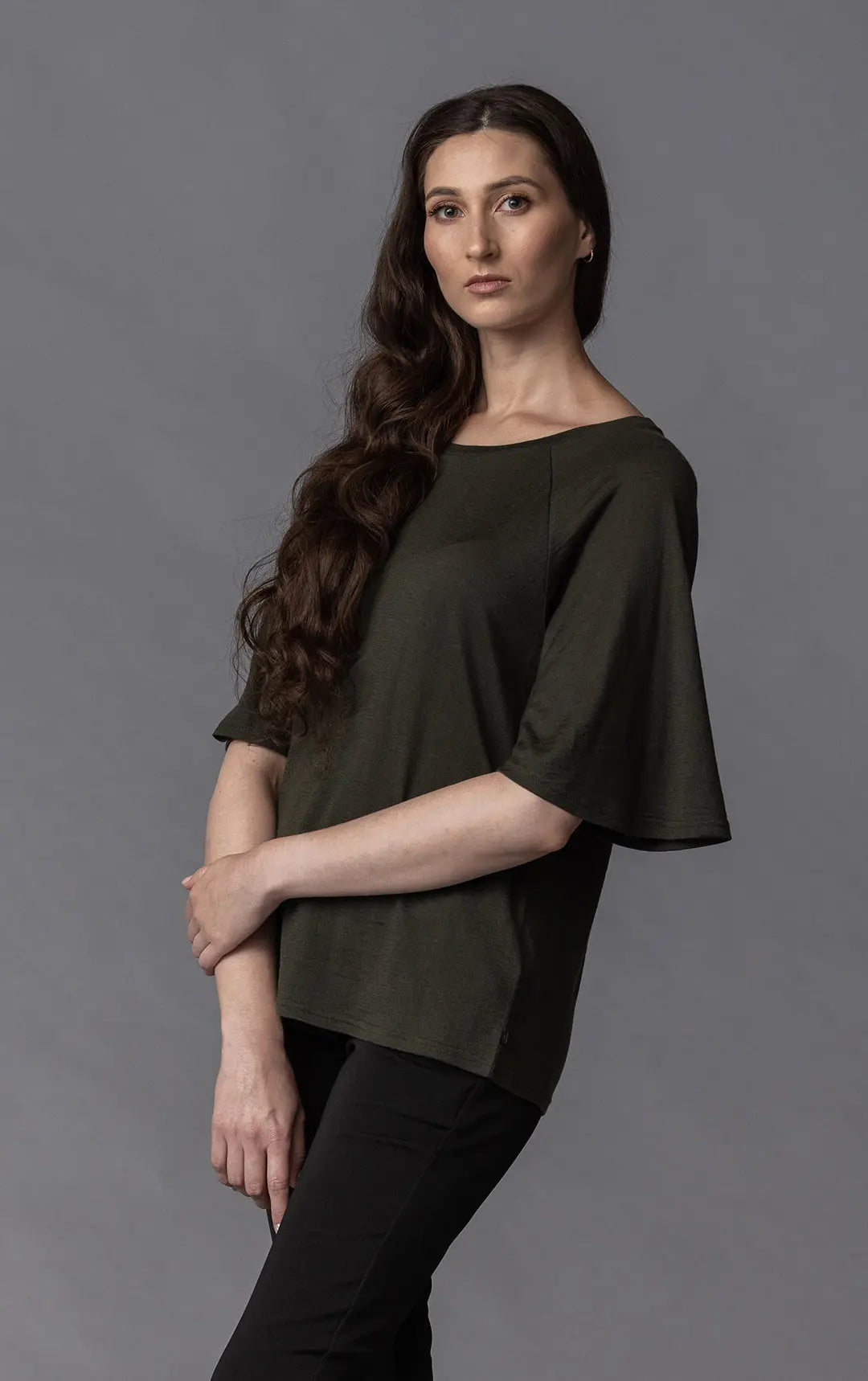 180G MERINO FLUTTER SLEEVE TEE - Alchemy Equipment NZ