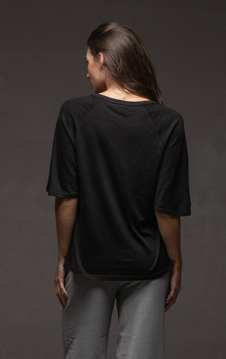 180G MERINO FLUTTER SLEEVE TEE