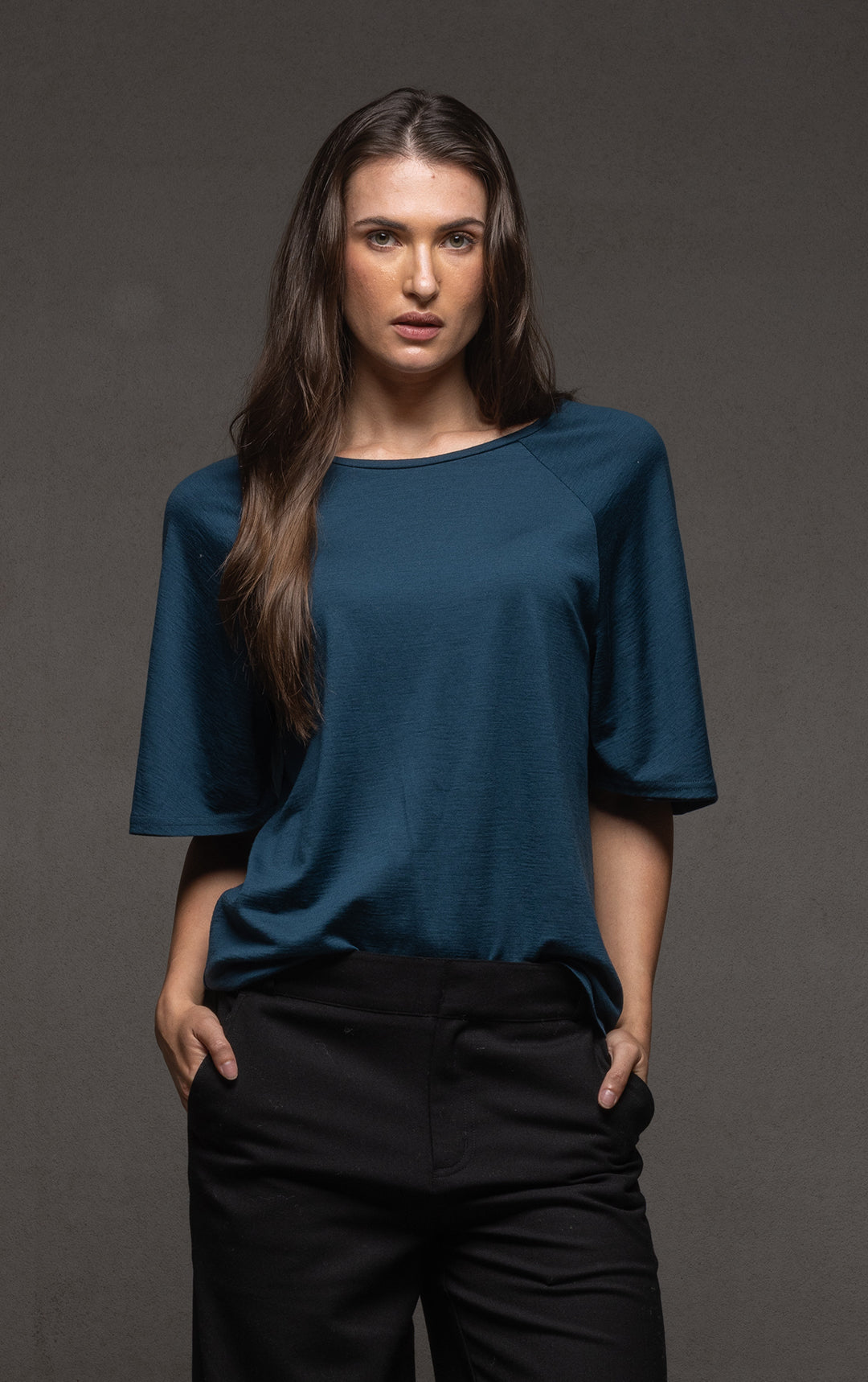 180G MERINO FLUTTER SLEEVE TEE