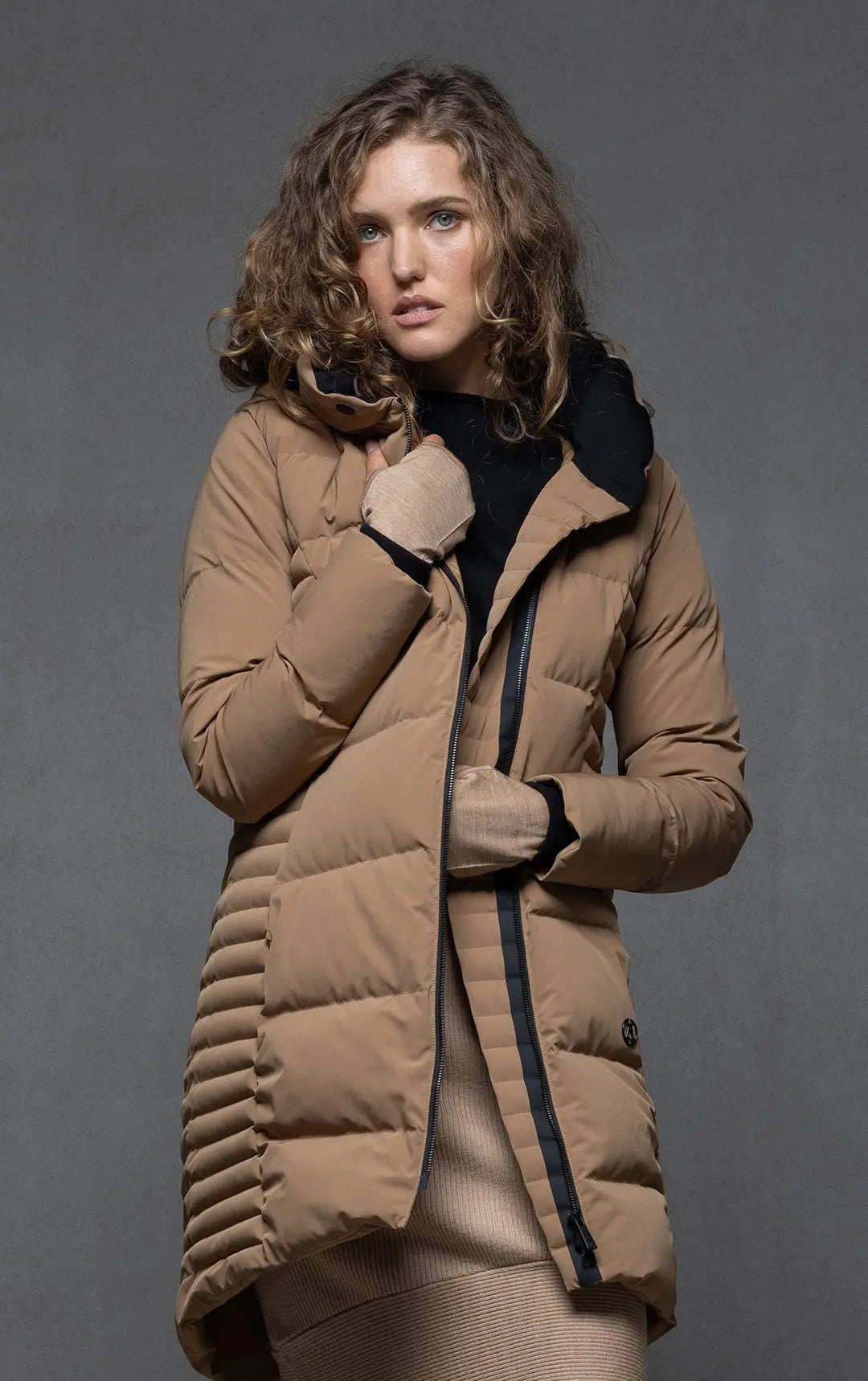 Laminated Down Coat | Down Insulated, Water and Windproof