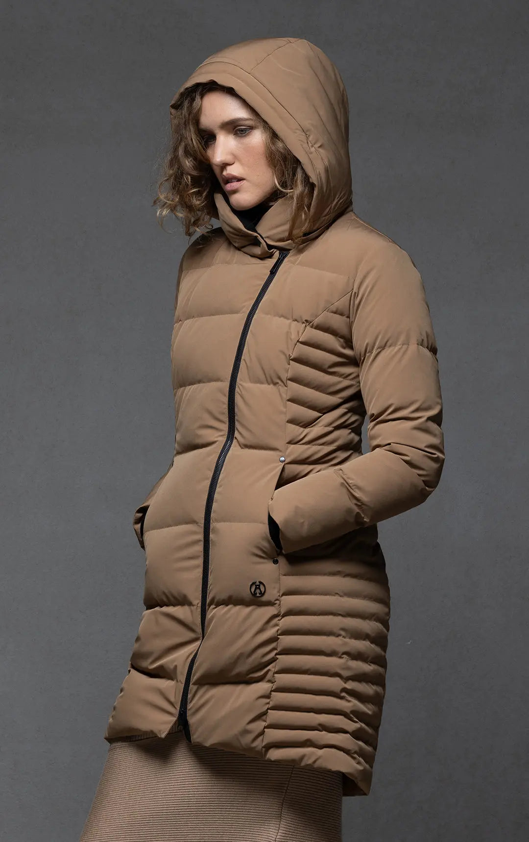 Laminated Down Coat | Down Insulated, Water and Windproof | Alchemy ...