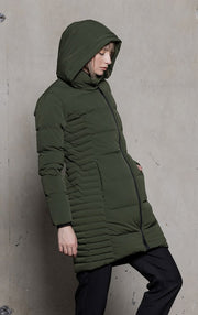 LAMINATED DOWN COAT