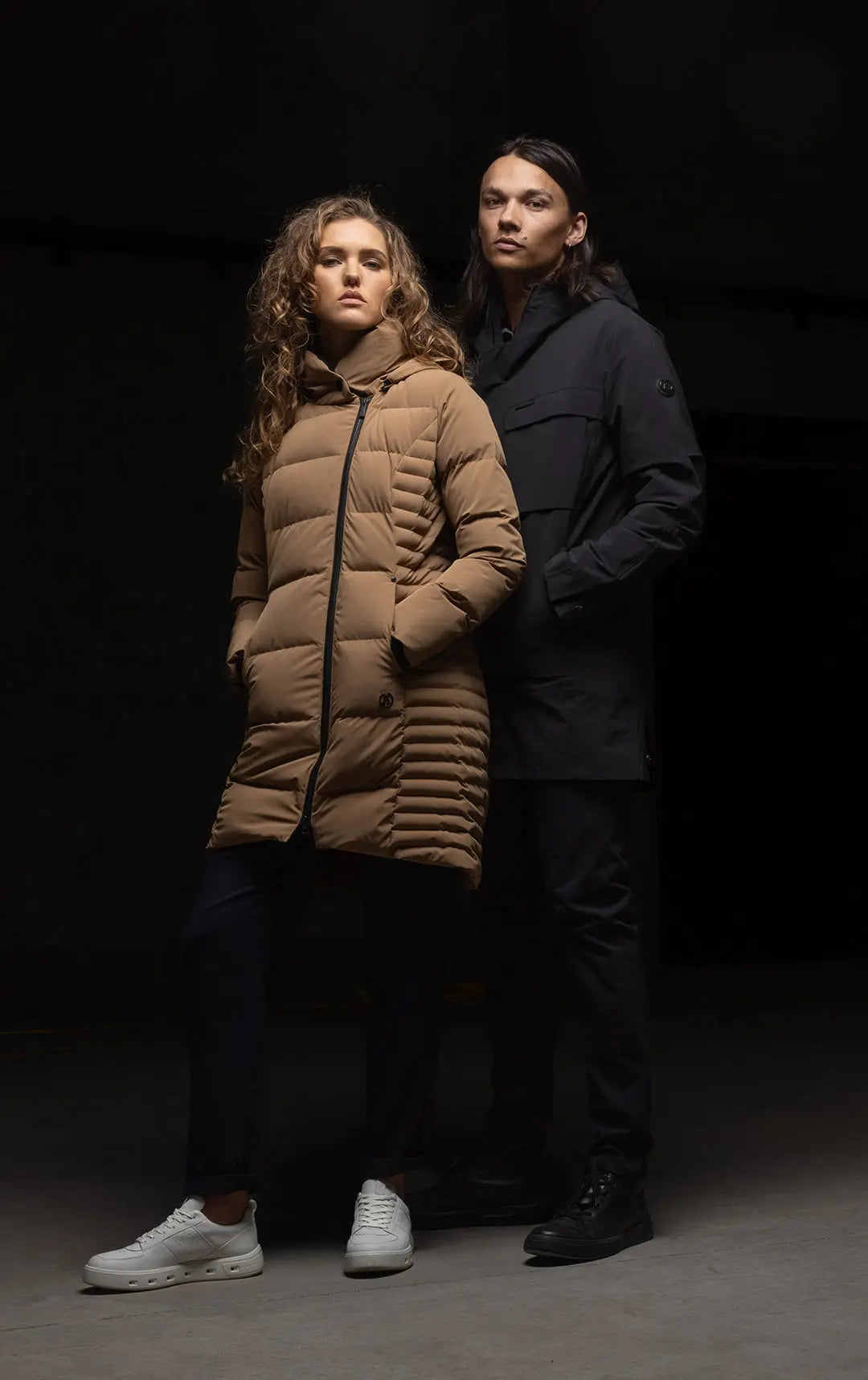 Laminated Down Coat | Down Insulated, Water and Windproof