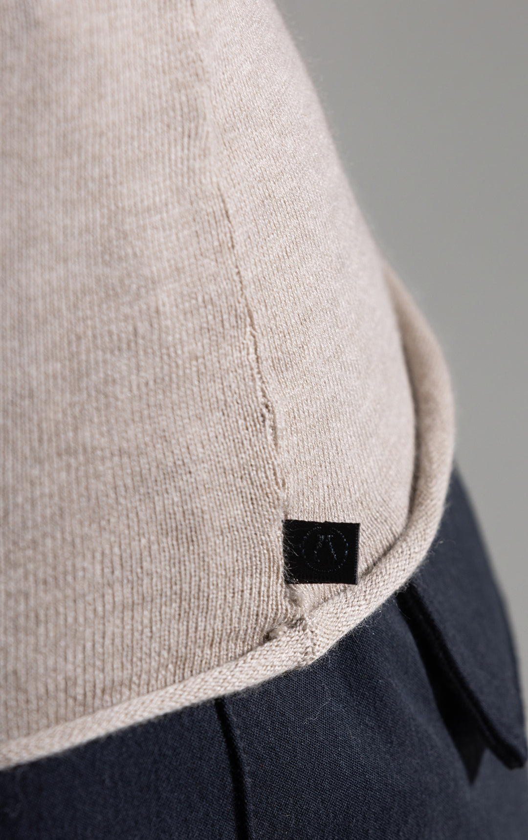 14GG COTTON SILK TURTLENECK