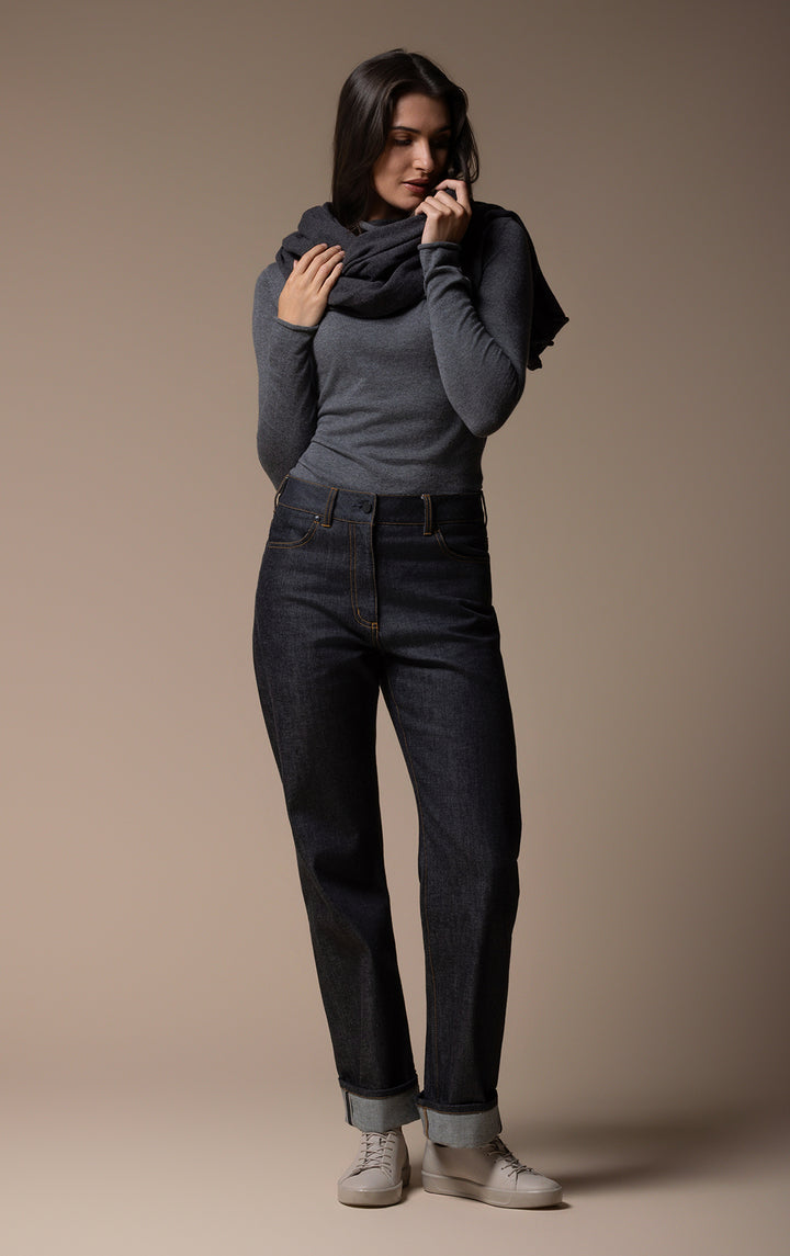 COTTON CASHMERE SCARF