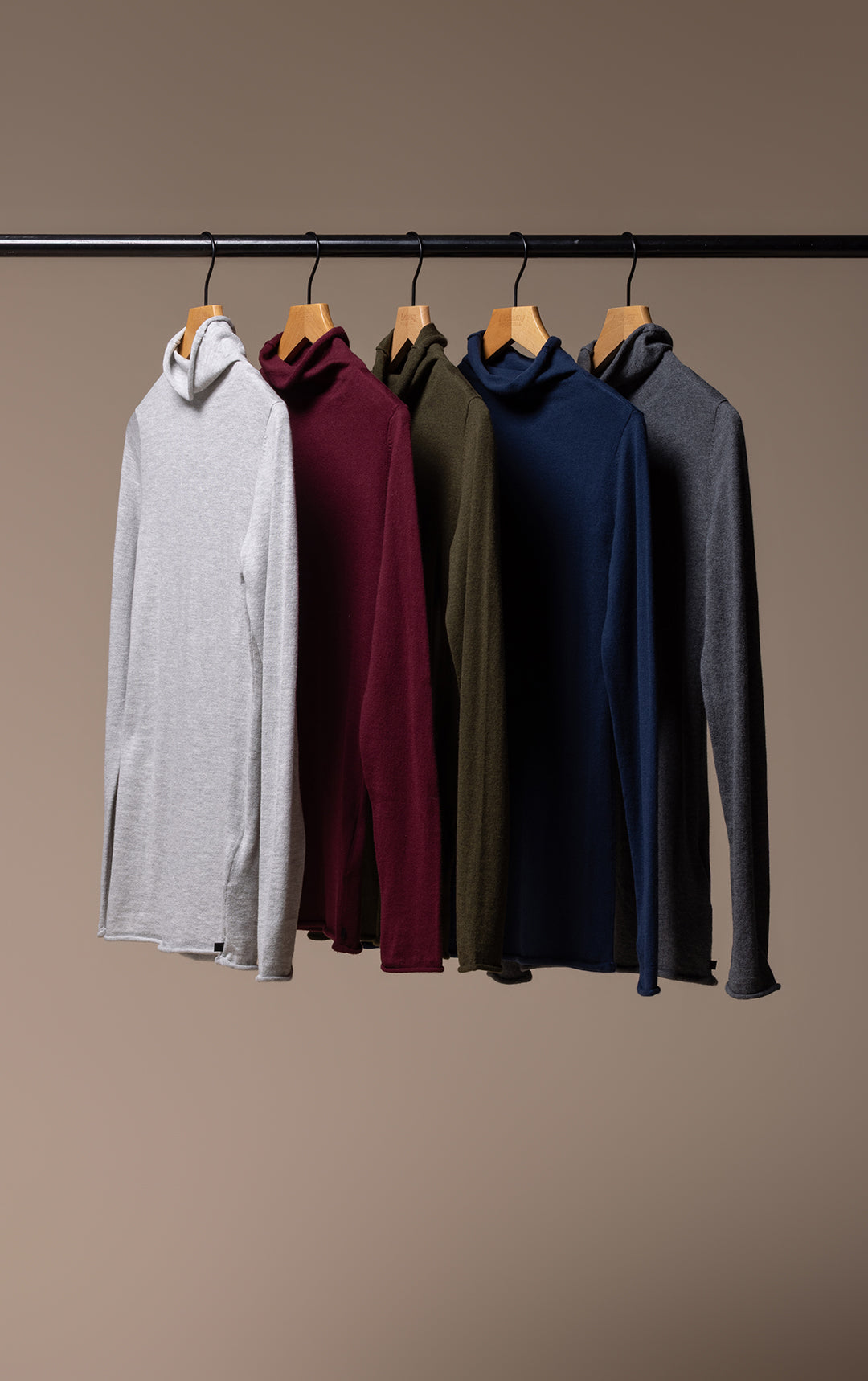 14GG COTTON SILK TURTLENECK