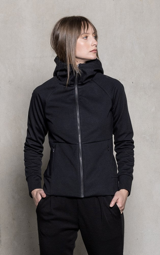 LAMINATED SOFTSHELL HOODY - CLEARANCE