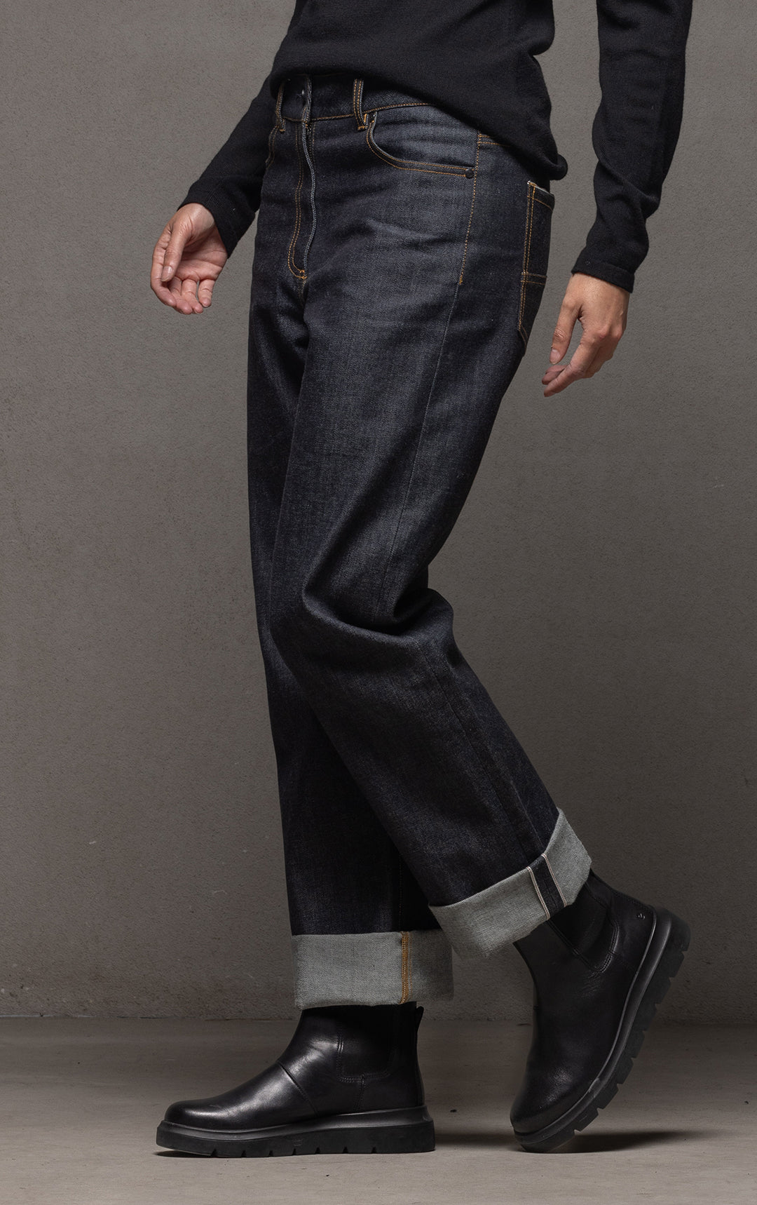 12OZ SELVEDGE  STRETCH DENIM JEAN