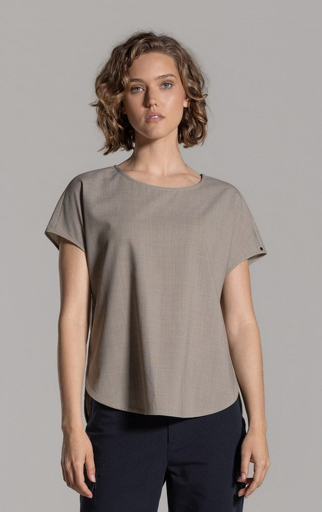 SUMMER WOOL DOLMAN TOP - CLEARANCE