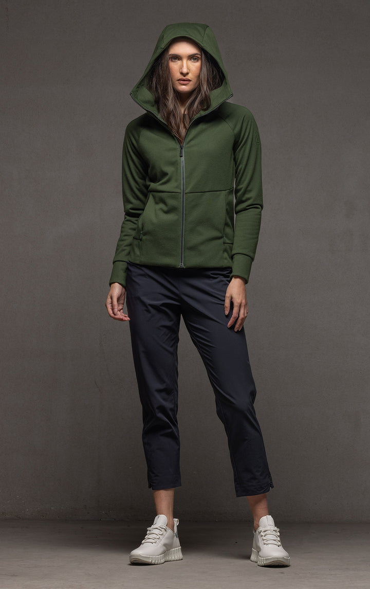 LAMINATED SOFTSHELL HOODY - CLEARANCE