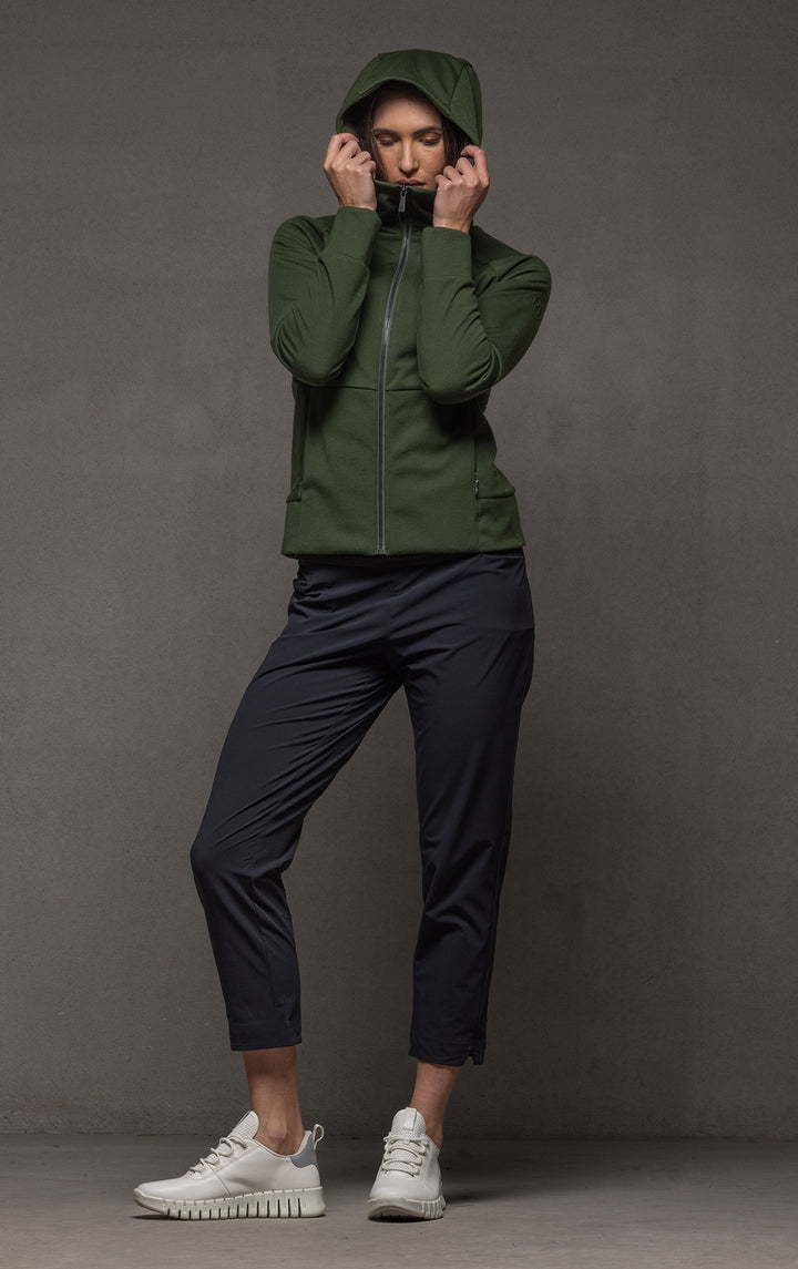 LAMINATED SOFTSHELL HOODY - CLEARANCE