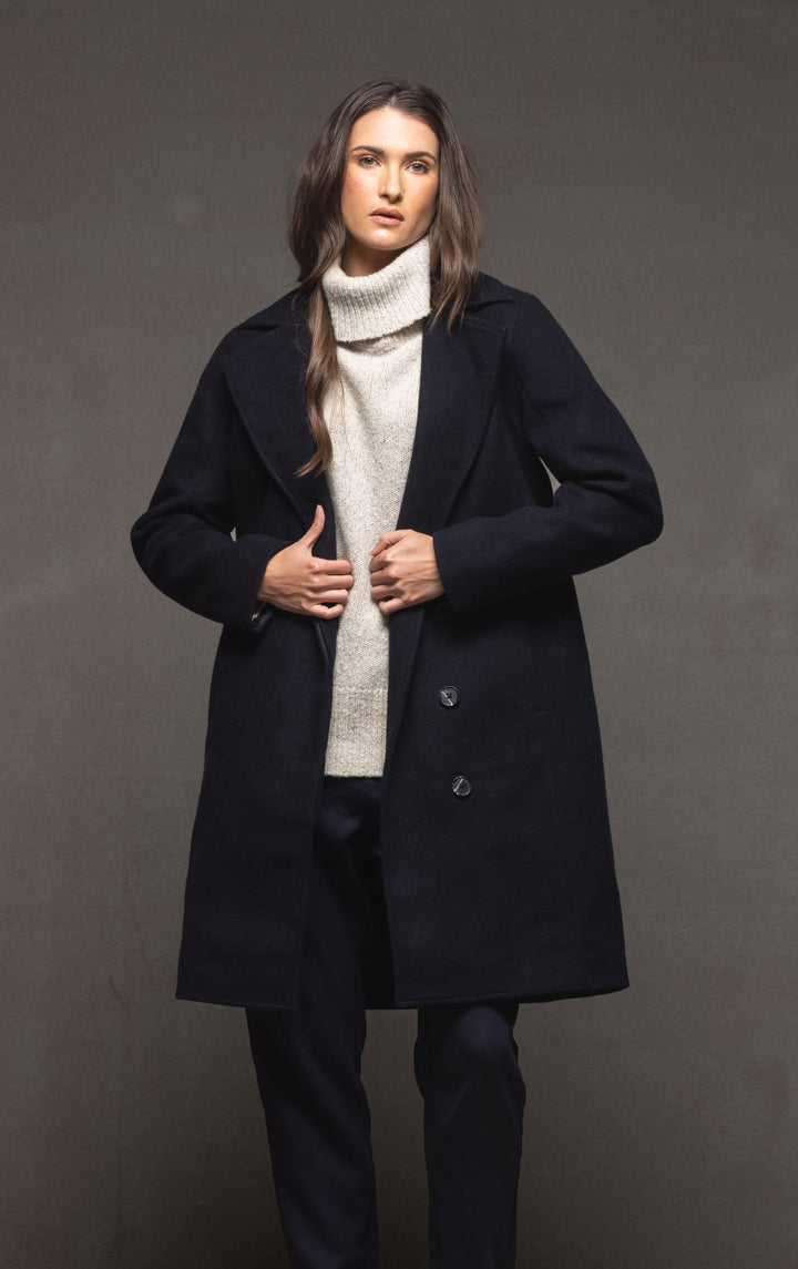 PERFORMANCE WOOL TAILORED COAT - CLEARANCE