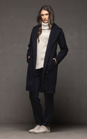 PERFORMANCE WOOL TAILORED COAT
