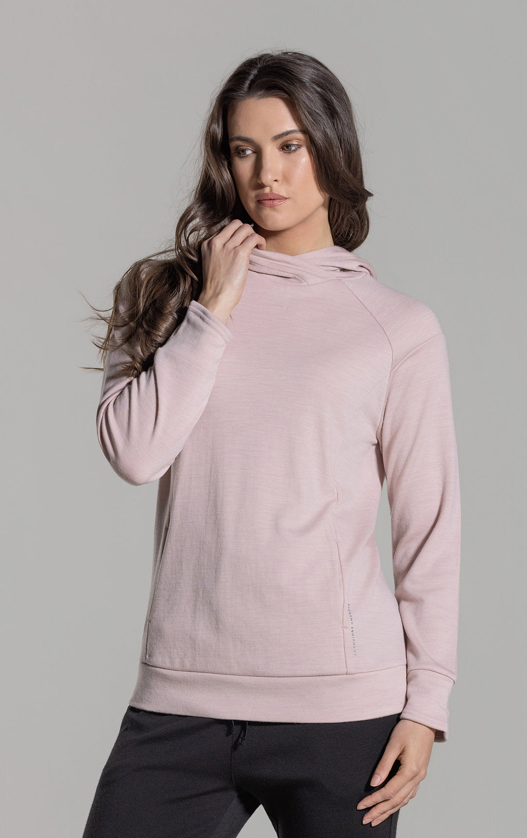 320GSM MERINO PULLOVER HOODY