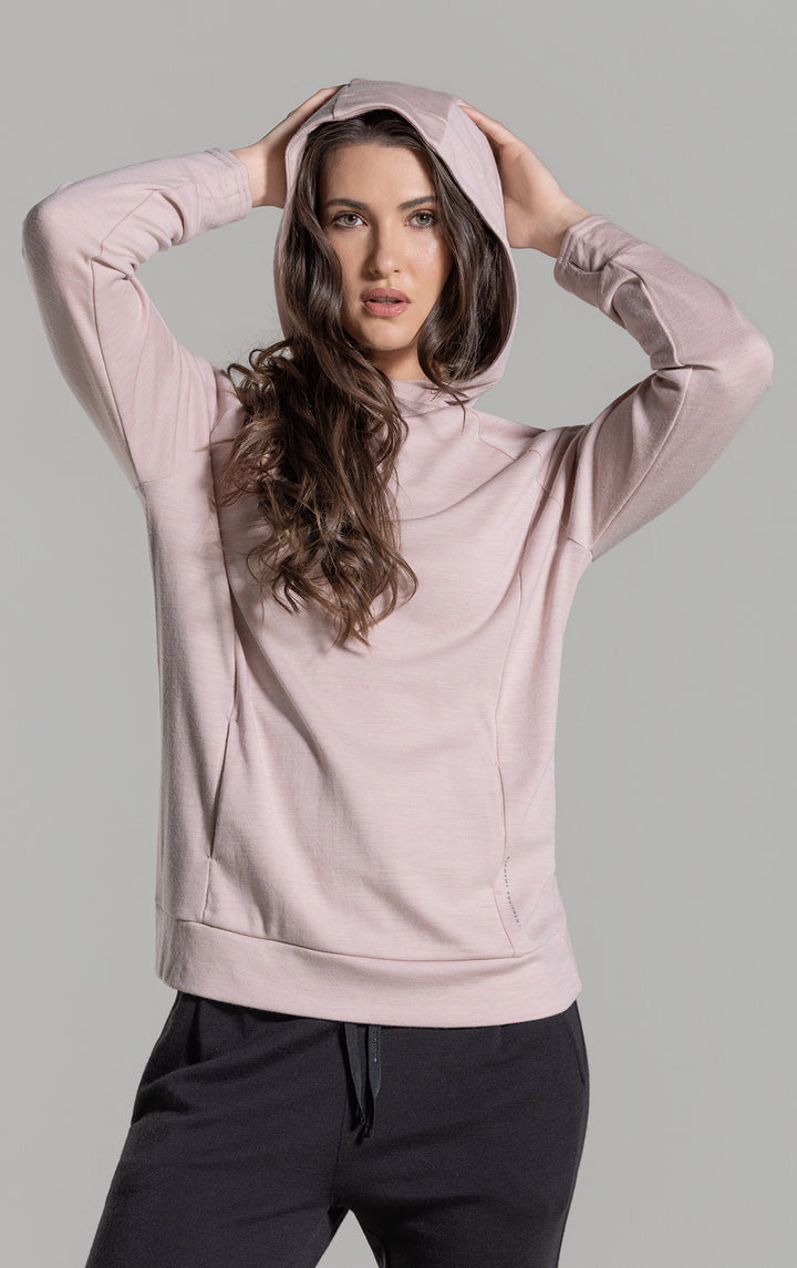 320GSM MERINO PULLOVER HOODY