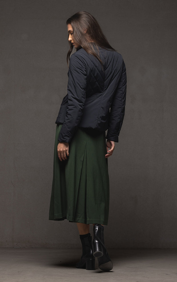 QUILTED PRIMALOFT CROPPED JACKET