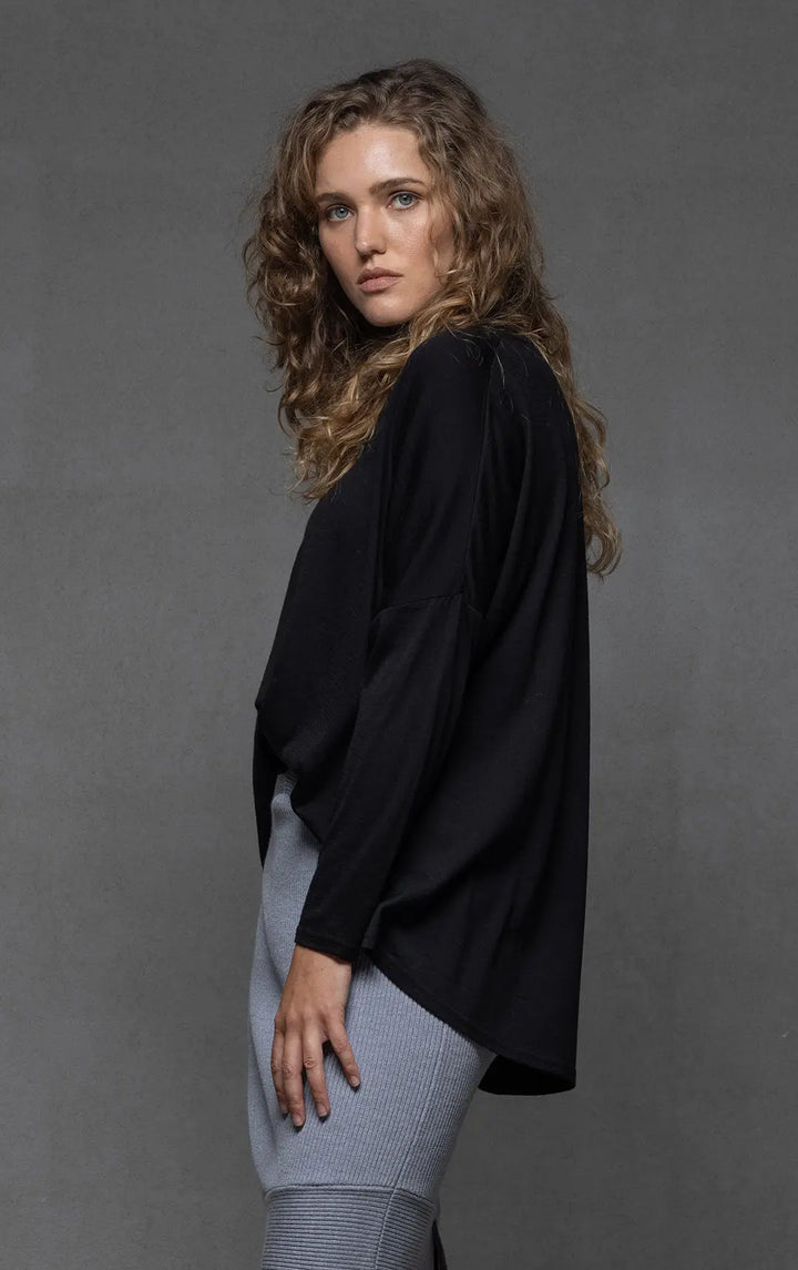 180GSM MERINO MOCKNECK TOP 0
