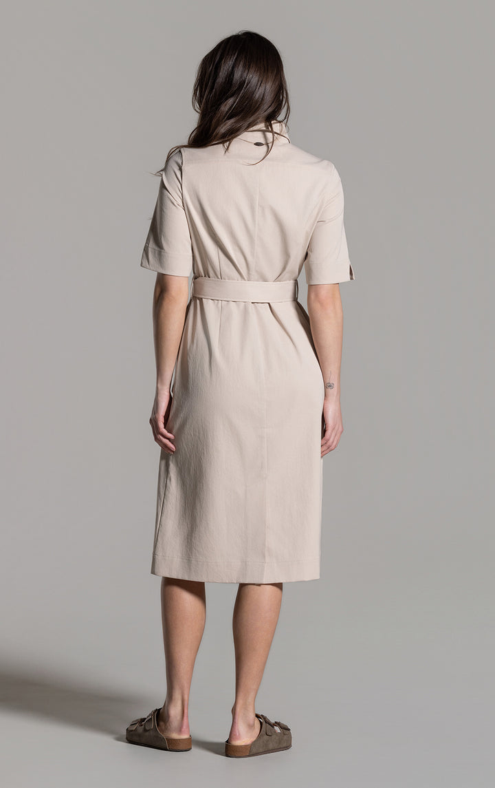 PERFORMANCE TWILL SHIRT DRESS