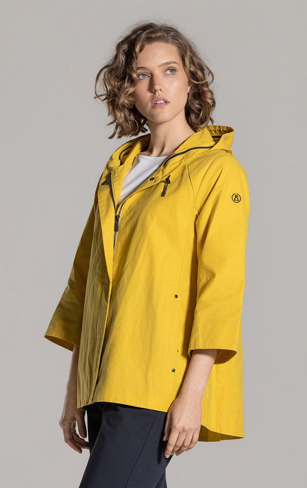 WAXED COTTON SWING SHELL - CLEARANCE