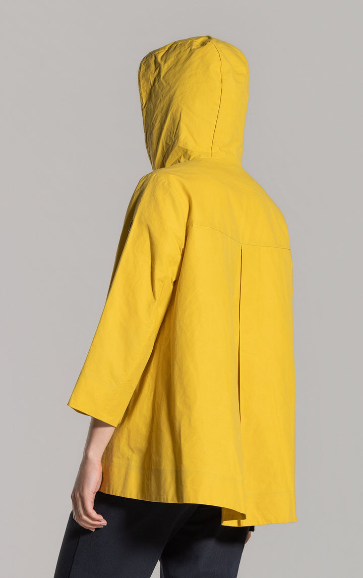 WAXED COTTON SWING SHELL