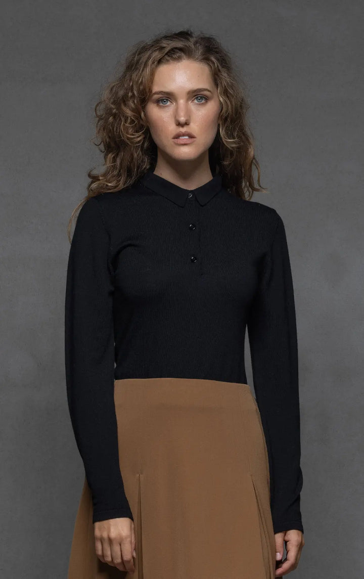 12GG LONG SLEEVE POLO 0