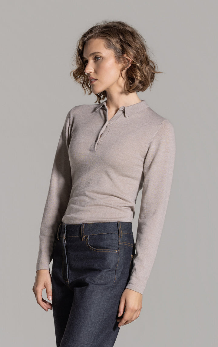 12GG LONG SLEEVE POLO