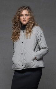 QUILTED PRIMALOFT CROPPED JACKET 0