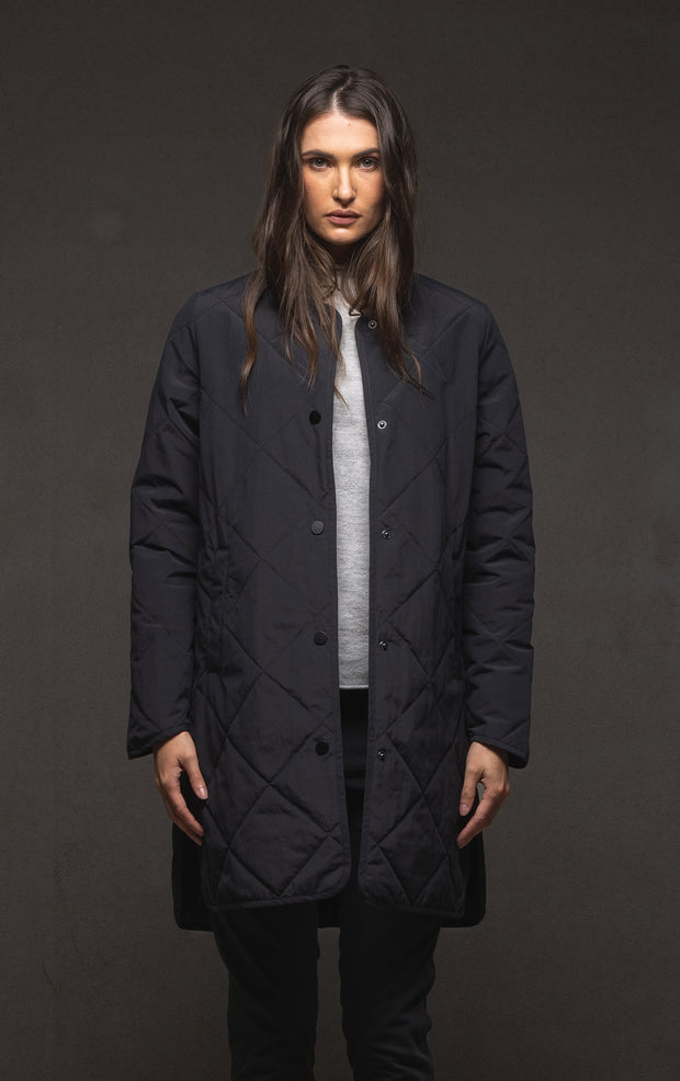 QUILTED PRIMALOFT COAT