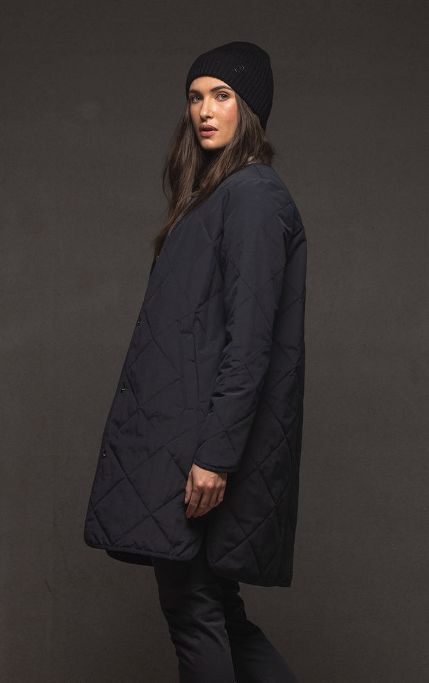 QUILTED PRIMALOFT COAT