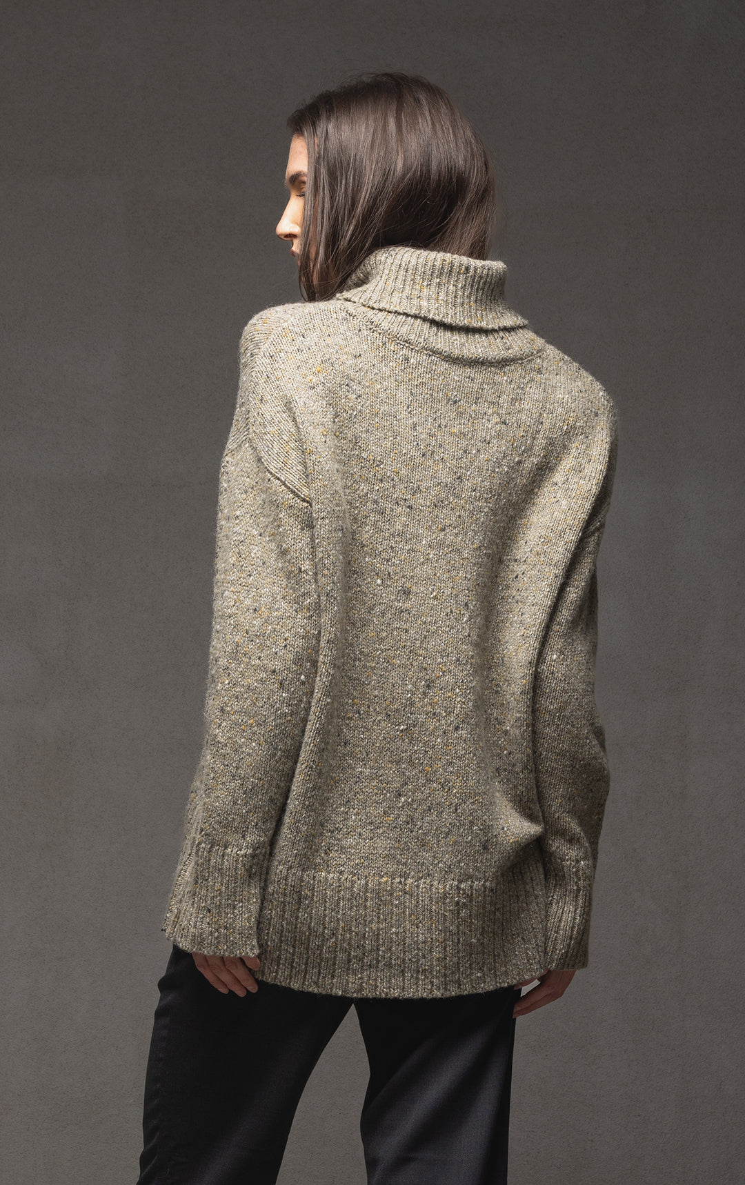 3GG MERINO ALPACA BLEND TURTLENECK