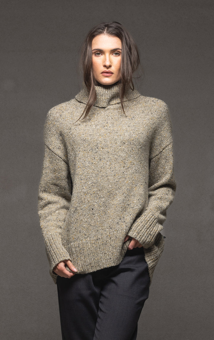 3GG MERINO ALPACA BLEND TURTLENECK